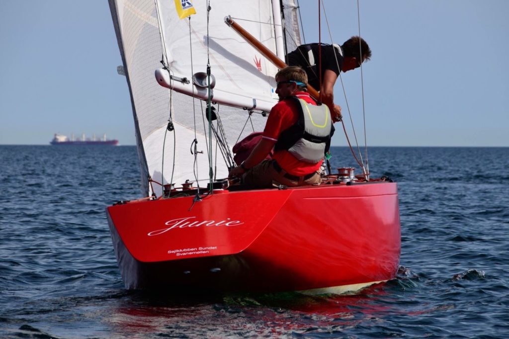 Junie sailing, 2018