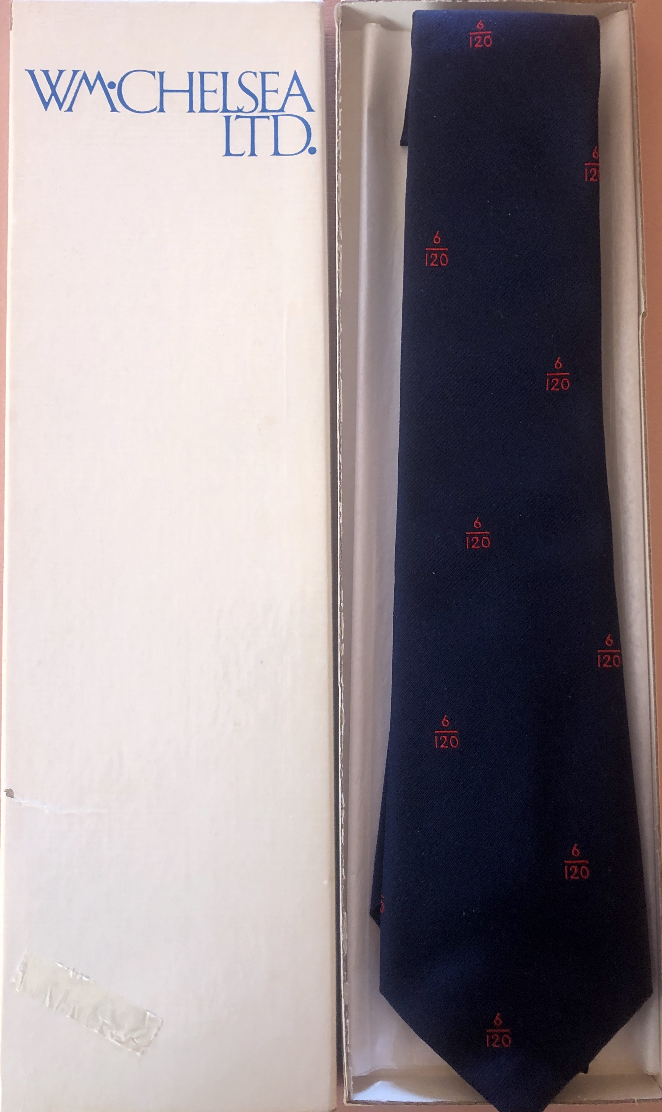 A neck tie in a presentation box.