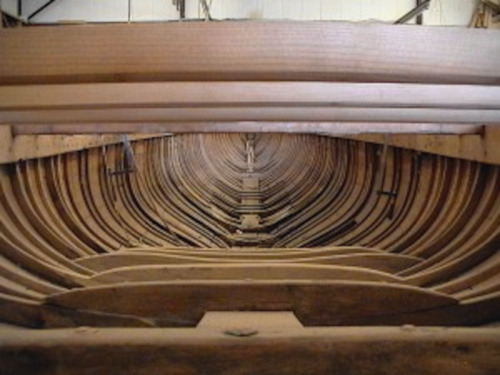 Fintra, hull interior during restorations