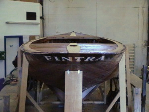 Fintra in a workshop during restorations
