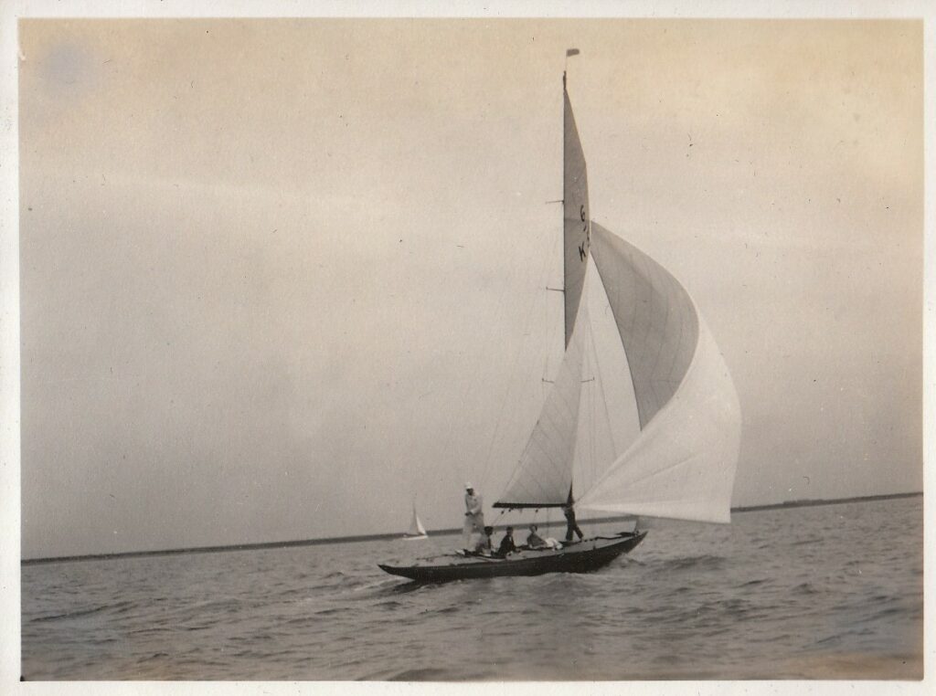 Sailing Lalage, 1936